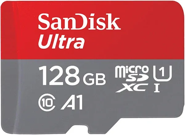 SanDisk 32GB Ultra microSDHC UHS-I Memory Card with Adapter - 120MB/s, C10, U1, Full HD, A1, Micro SD Card - SDSQUA4-032G-CN6MA