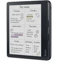 Rakuten Kobo Libra Colour E-Book Reader Touchscreen 32 GB Wi-Fi Black