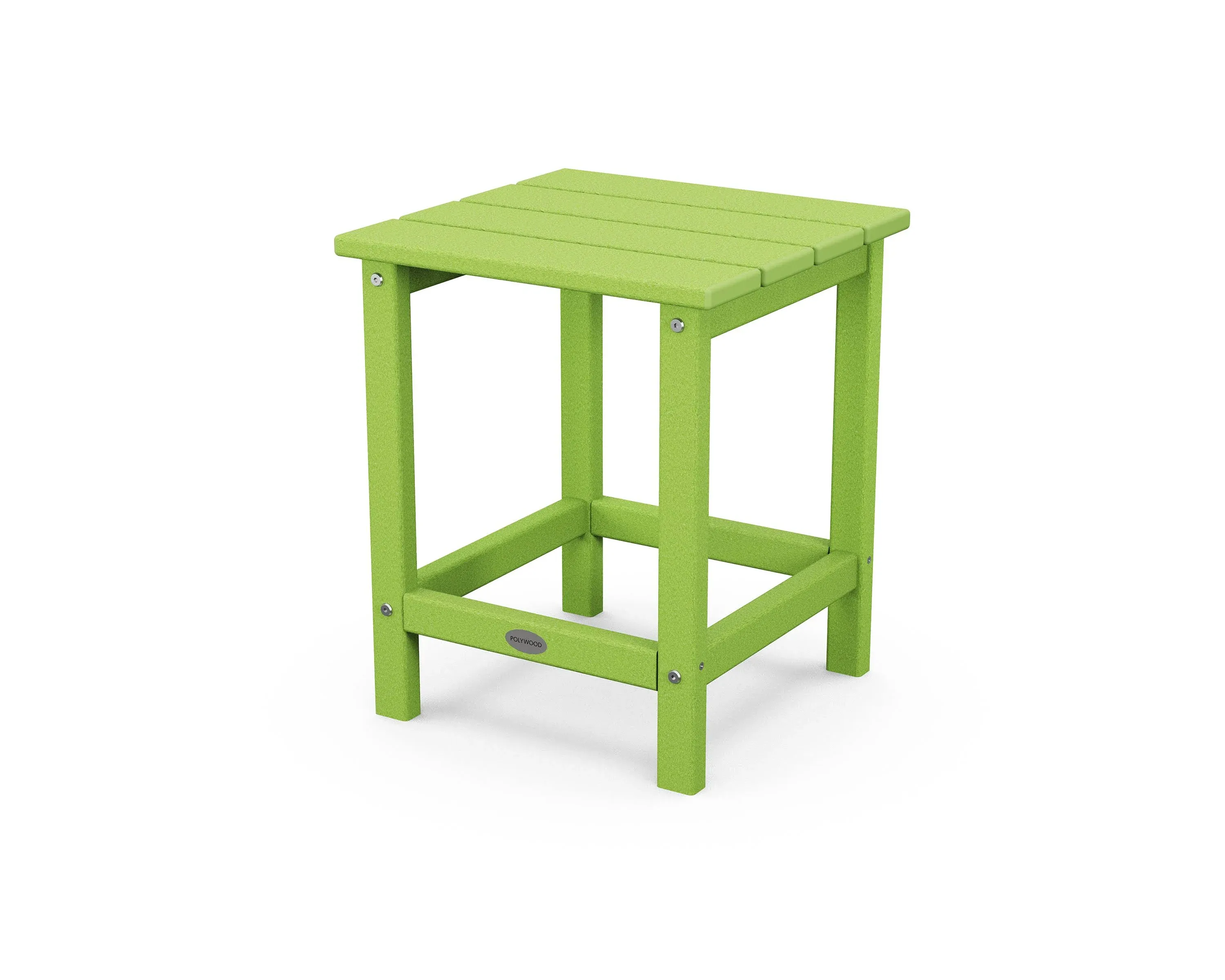 POLYWOOD® Long Island Recycled Plastic Square Patio End Table