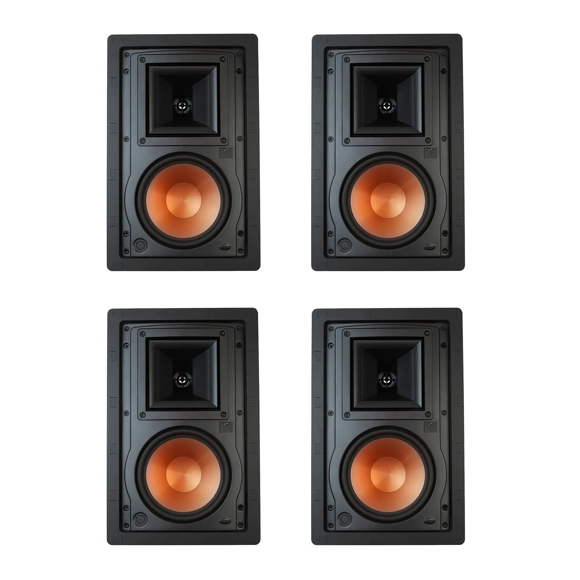 Klipsch R-3650-W II In-Wall Speaker (Set of 4) - White