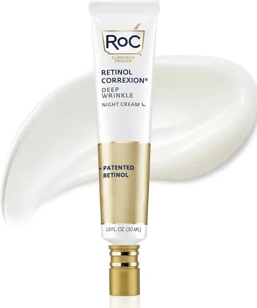 RoC Retinol Correxion Deep Wrinkle Night Cream 1.0 fl oz (30 ml)