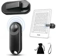 RF Remote Control Page Turner for Kindle Paperwhite,Kindle Accessories Remote Photo and Video for E-Book iPhone iPad Android Tablets Reading Novels Comics Remote Control Extenders