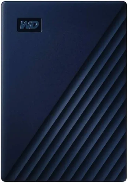 2TB My Passport for Mac, Navy, Portable External Hard Drive with backup softw...