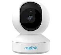 REOLINK 5MP PTZ Indoor Camera, Plug-in WiFi Camera with Phone App, 2.4/5GHz WiFi, 3X Optical Zoom, Auto Tracking, Human/Pet Detection, Real-Time Alerts, Baby Monitor, Pet Camera, E1 Zoom 2 Pack