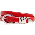 Madewell Women's Triple Metal Keeper Belt