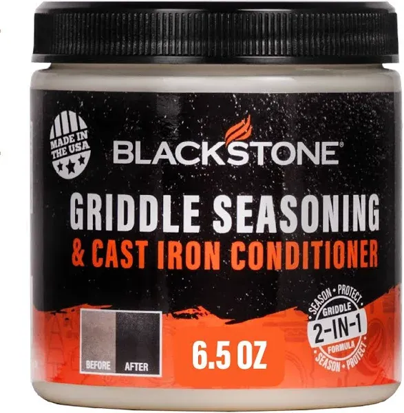 Blackstone 2-in-1 Griddle & Cast Iron Seasoning Conditioner