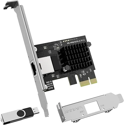 WAVLINK 5GB PCIe Network Card