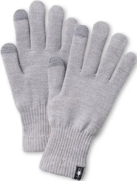 Smartwool Liner Glove Light Gray Heather / L