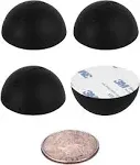 1&#034; Platinum Silicone Speaker Isolation Pads - 4-Pack Non-Skid Speaker Pads wi...