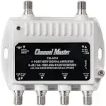 Channel Master 4 Port Distribution Amplifier CM-3414