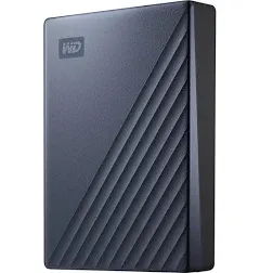 6TB My Passport for Mac, Navy, Portable External Hard Drive with Backup Softw...