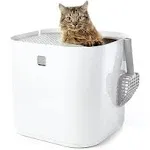 Modko Modkat Litter Box, White