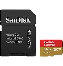 SanDisk Extreme microSDXC UHS Card