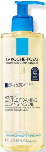 La Roche Posay Lipikar AP+ Gentle Foaming Cleansing Oil