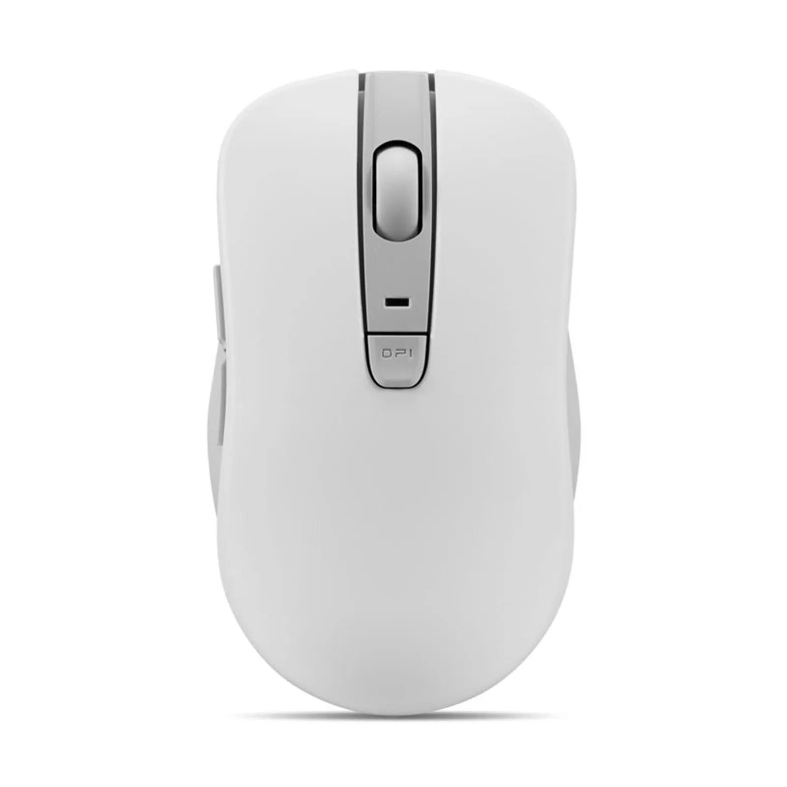 Lenovo Bluetooth Silent Mouse (WL300) - 5 Button Computer Mouse with Silent Left & Right Click – Sculpted Grip, Microsoft Swift Pair, Up to 1600 DPI (Grey)