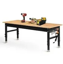 Betterhood Adjustable Workbench Heavy Duty Power Outlets