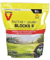 Victor Fast- Kill Rodenticide Bait Blocks