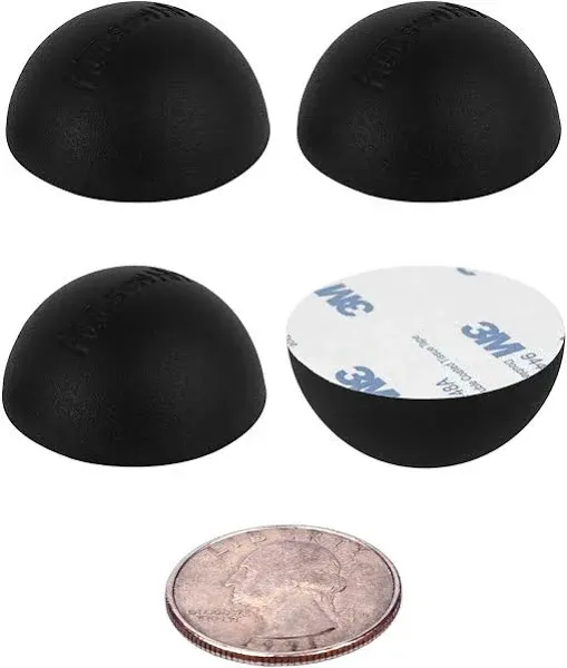 1.25&#034; Platinum Silicone Speaker Isolation Pads - 8-Pack Non-Skid Speaker Pads...