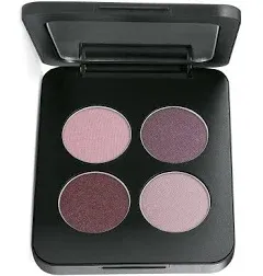 Youngblood Clean Luxury Cosmetics Natural Pressed Mineral Quad Eyeshadow, Sweet Talk | Pigmented Quad Matte and Shimmer Eyeshadow Palette Compact | Cruelty Free, Paraben Free, Gluten-free