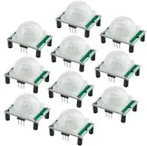 WMYCONGCONG 10 PCS PIR Module Pyroelectric Infrared Motion Sensor Module Detector Security