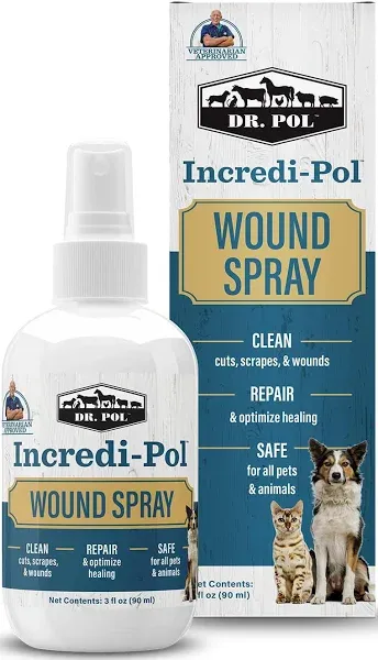 Dr. Pol Incredi- Pol Wound Spray for Dogs, Cats, Horses, and All