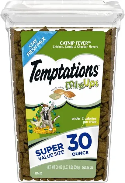 Temptations MixUps Catnip Fever Crunchy and Soft Cat Treats