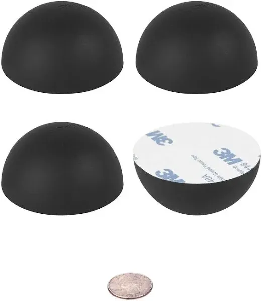 .75&#034; Platinum Silicone Speaker Isolation Pads, Non-Skid Isolation Feet with A...