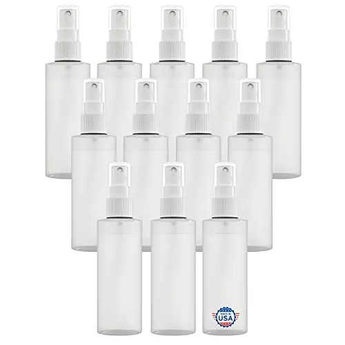 JNDUBZ Made In Usaplastic Spray Bottle Fine Mist 4 Oz Refillable Reusable