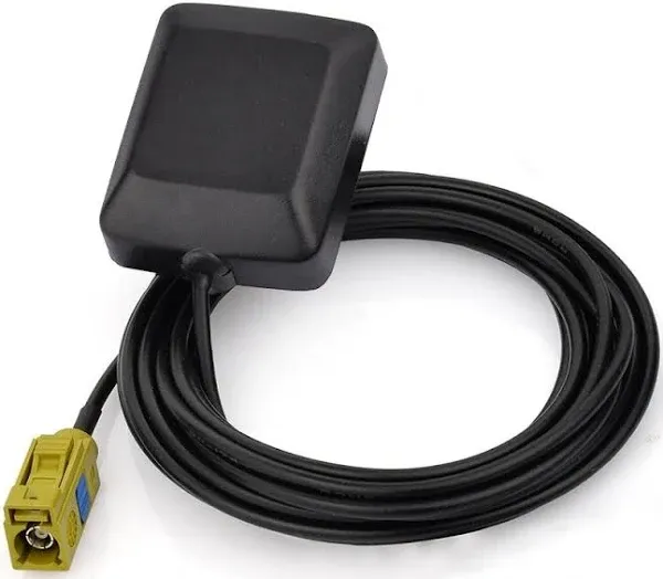 Eightwood Mini Satellite Radio Antenna Fakra K Curry Female Connector Compatible with Sirius XM Car Vehicle Trucks RV HD Hi-Fi Radio Stereo Receiver Tuner 2320-2345MHz