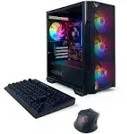 NSX Gaming PC | AMD Ryzen 5 5600g | 16GB DDR4 3600 | 512gb M.2 NVMe SSD | RGB Fans | Windows 11 Home 64-bit Ready | Integrated Graphics | Built in USA