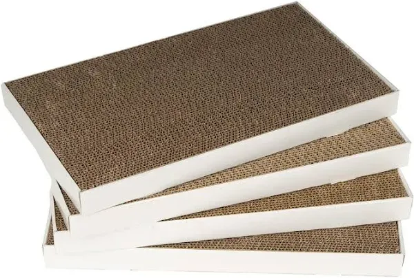 Amazon Basics Corrugated Cardboard Cat Scratchers