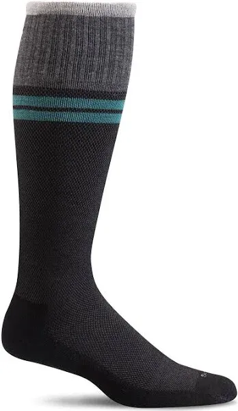 Sockwell Sportster | Moderate Graduated Compression Socks Denim / L/XL