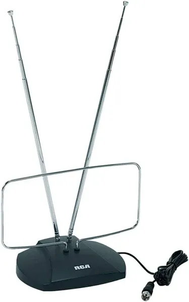 RCA HDTV TV Antenna Indoor Black  ANT111E  New