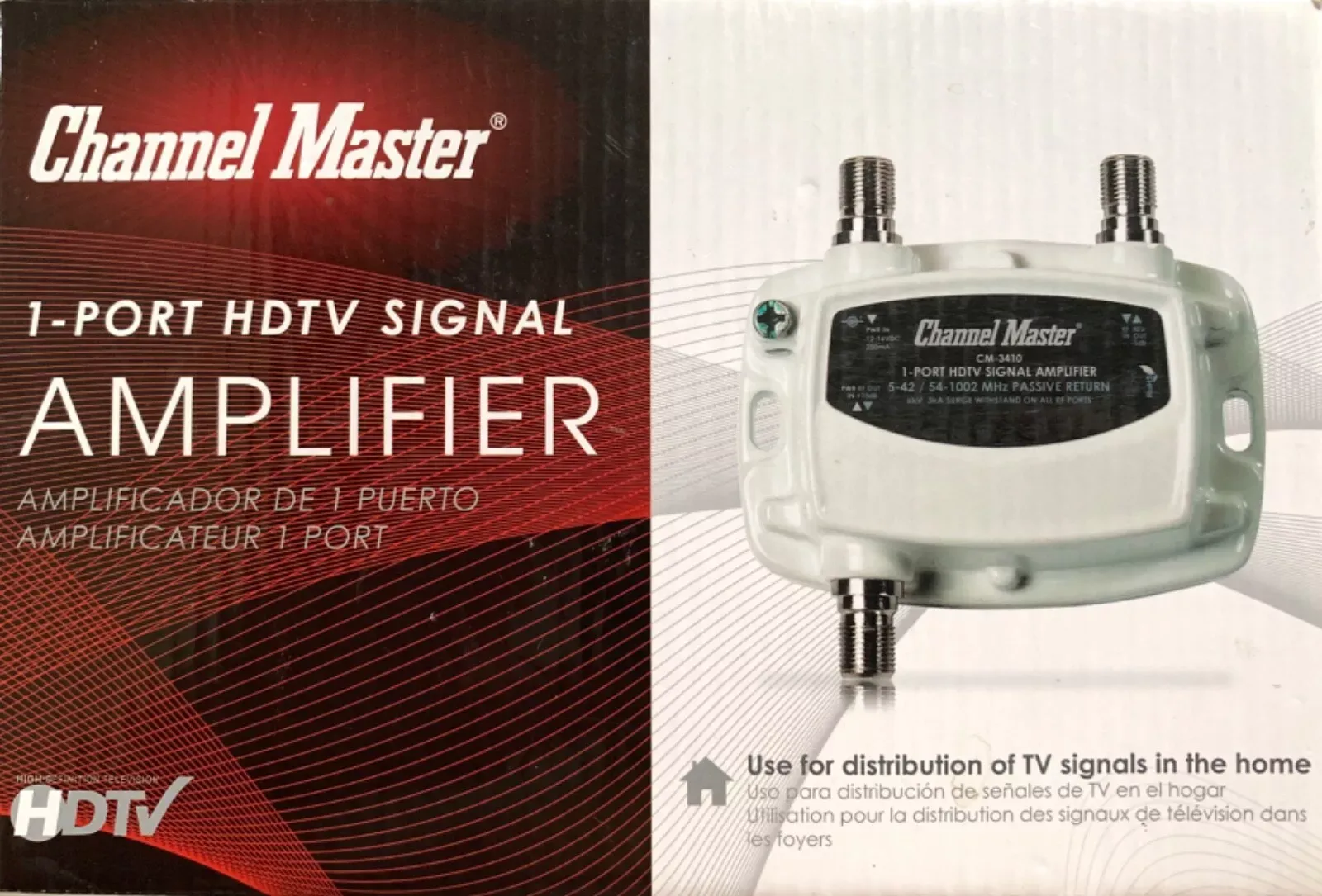 Channel Master Ultra Mini 4 TV Antenna Amplifier