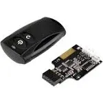 Silverstone Technology Wireless Remote Computer Power/Reset Switch, USB 2.0 9-Pin ES02-USB (SST-ES02-USB-USA)