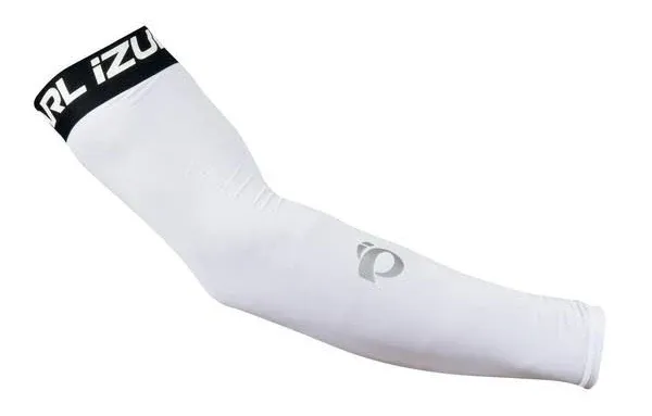 PEARL iZUMi Sun Sleeves Cycling Sun Protection Arm Sleeve White Size XS NEW