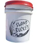 The Original Swamp Bucket with Black or Red Lid (Lid Color Will Vary Depending on Inventory Supply)