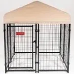 Lucky Dog STAY Series Studio Jr. Roofed Steel Frame Dog Kennel (For Parts)