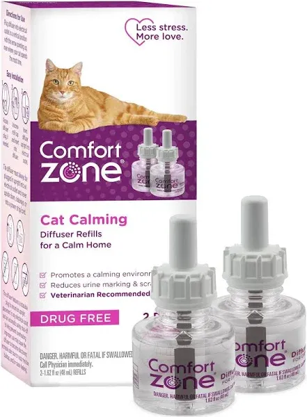 Comfort Zone Calming Diffuser Refills 2 Pack