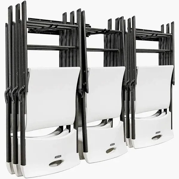 Chair Storage Rack, Wall Mounted Folding Chairs Organizer and Hanger System,For Home, Garage, Heavy Duty