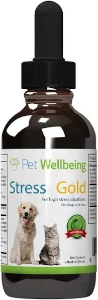 Pet Wellbeing Stress Gold for High Stress Dogs