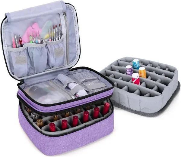 Luxja Nail Polish Carrying Case