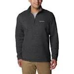 Columbia Great Hart Mountain III Half Zip - Men's Black Heather L