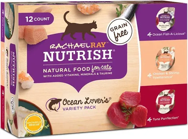 Rachael Ray Nutrish Natural Wet Cat Food Variety Pack