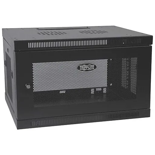 Tripp Lite 6U Wall Mount Rack Enclosure Server Cabinet, 16.5" Deep, Switch-Depth (SRW6U), Black