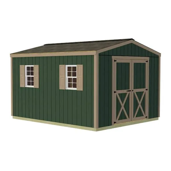 Best Barns Elm 10 ft. x 12 ft. Wood Storage Shed Kit without Floor