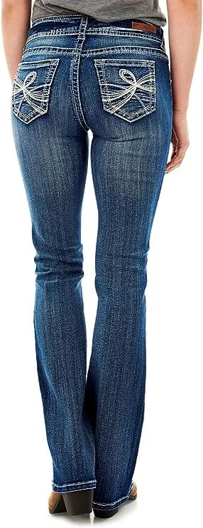 WallFlower Juniors InstaStretch Luscious Curvy Bootcut Jeans, Women's, Size: 5, Jenna