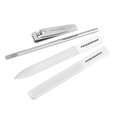 Tweezerman - Glass Manicure Set