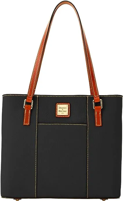 Dooney & Bourke Women's Small Lexington Tote in Pebble Grain Leather, Handbag with Long Leather Shoulder Straps