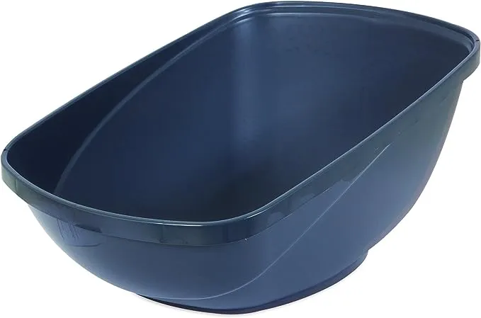 Petmate Hi-Back Open Litter Cat Pan, Made in USA